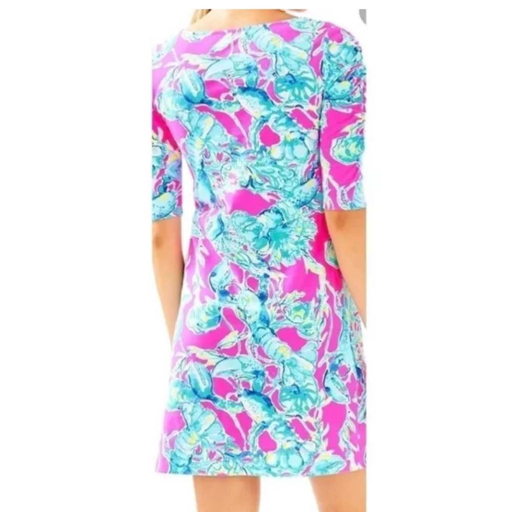 Lilly Pulitzer cotton Dress Lobsters in Love Size XL
